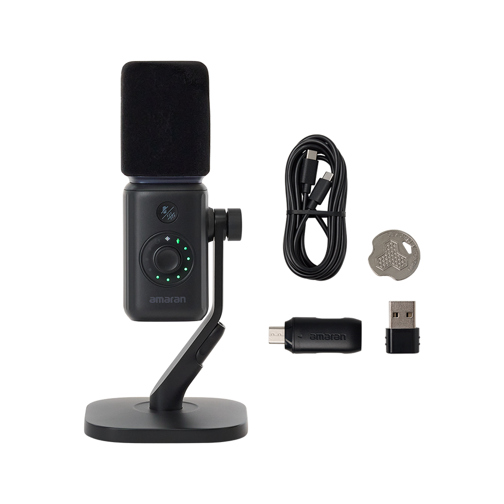amaran Mic Desktop Stand Kit (Charcoal)